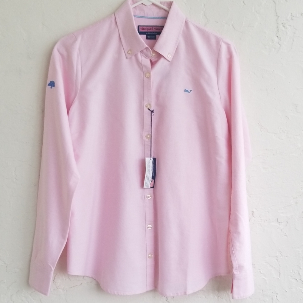 NWT Vineyard Vines Oxford Long Sleeve Cotton Shirt